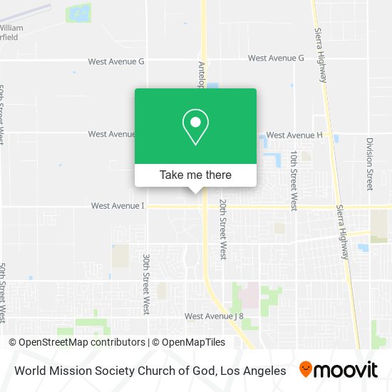 World Mission Society Church of God map