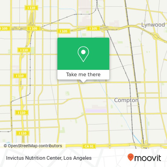 Invictus Nutrition Center map