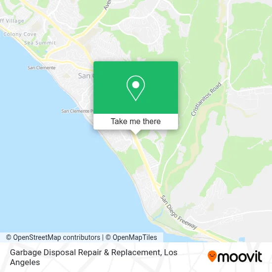 Garbage Disposal Repair & Replacement map