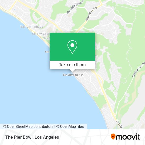 The Pier Bowl map