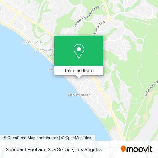 Suncoast Pool and Spa Service map