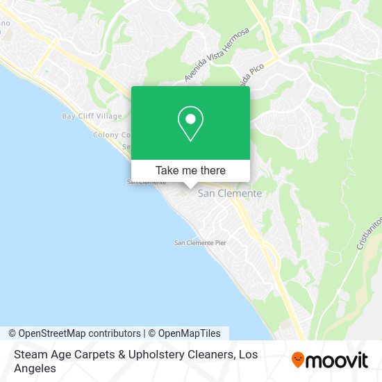 Steam Age Carpets & Upholstery Cleaners map