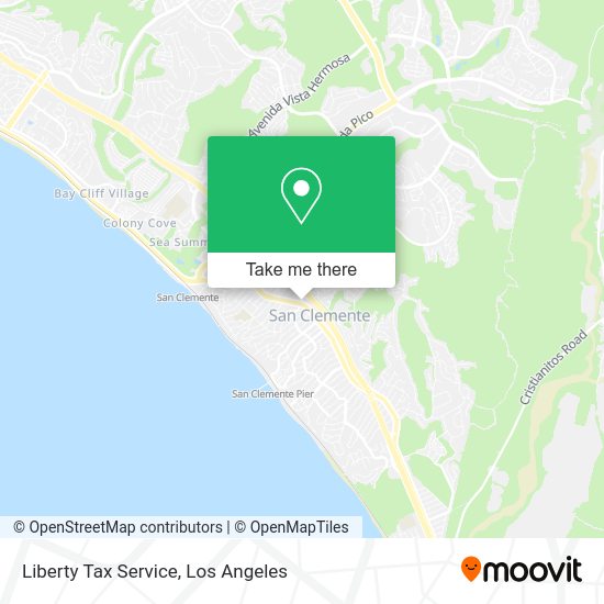 Mapa de Liberty Tax Service