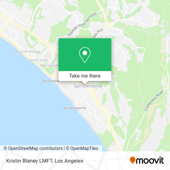 Kristin Blaney LMFT map