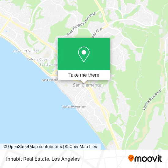 Inhabit Real Estate map