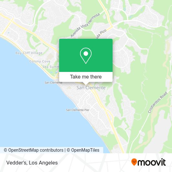 Mapa de Vedder's