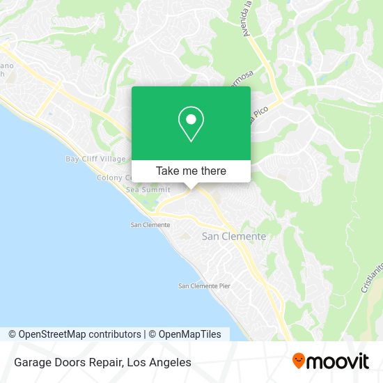 Mapa de Garage Doors Repair