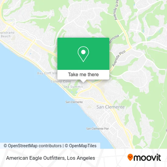 American Eagle Outfitters map