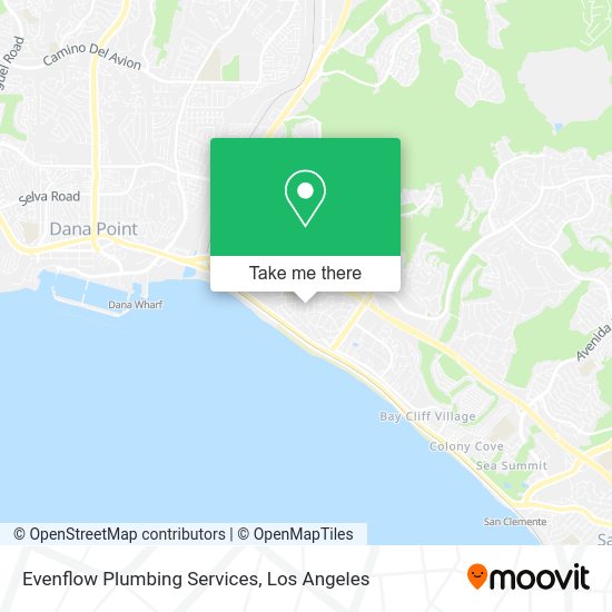 Evenflow Plumbing Services map