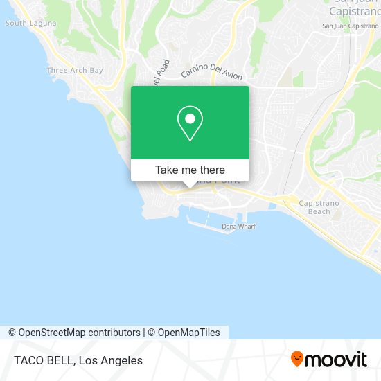 TACO BELL map