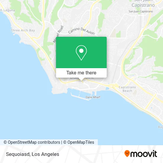 Sequoiasd map