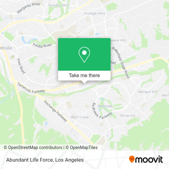 Mapa de Abundant Life Force