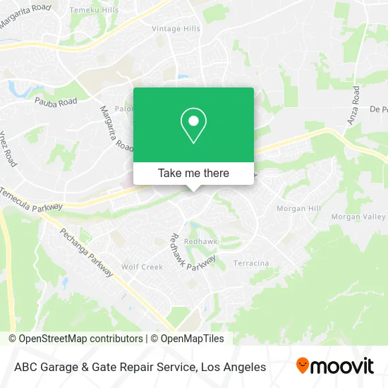 ABC Garage & Gate Repair Service map