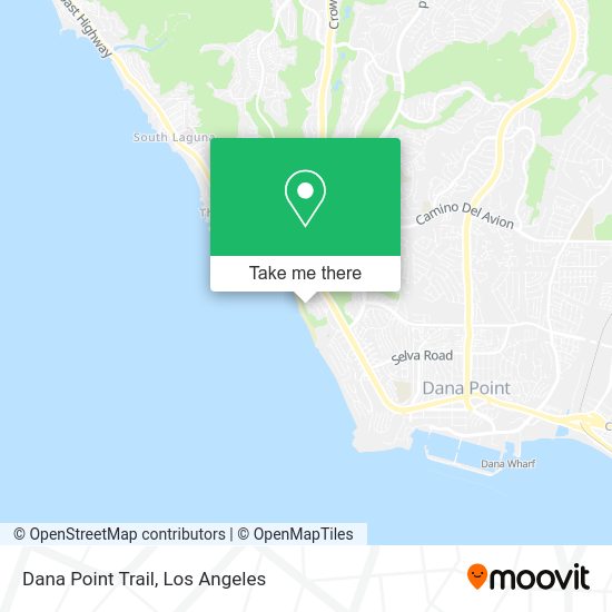 Mapa de Dana Point Trail