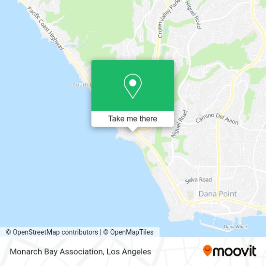 Monarch Bay Association map