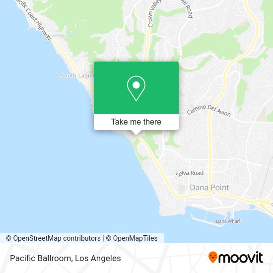 Mapa de Pacific Ballroom