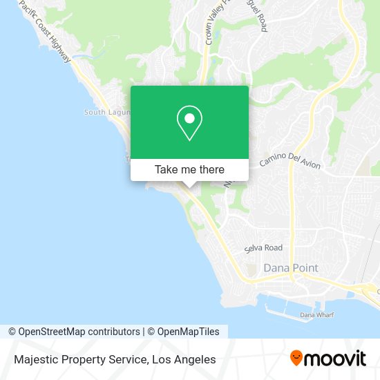 Majestic Property Service map