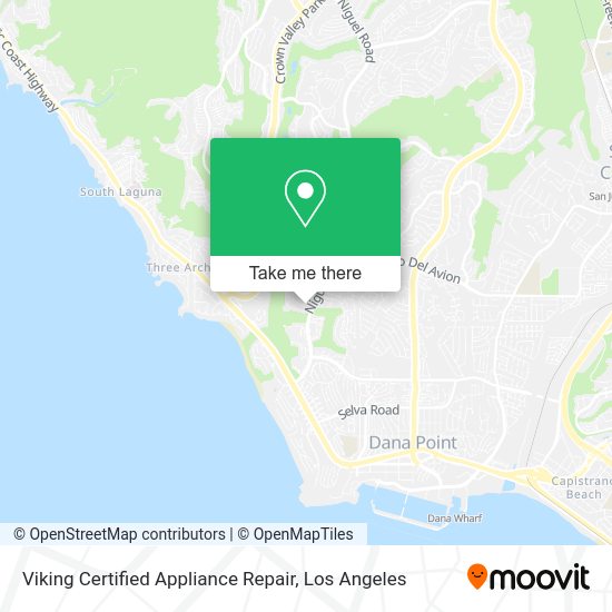 Mapa de Viking Certified Appliance Repair