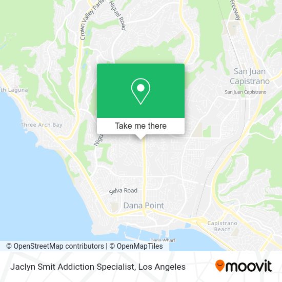 Mapa de Jaclyn Smit Addiction Specialist