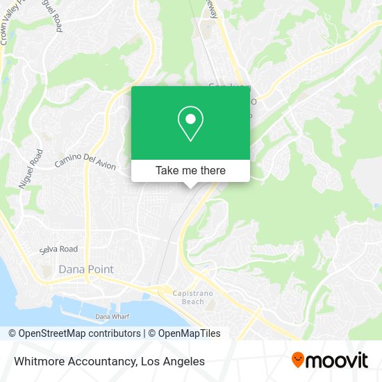 Whitmore Accountancy map