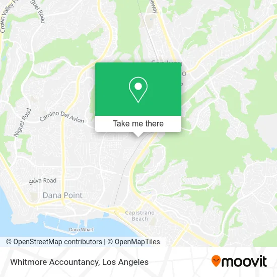 Whitmore Accountancy map