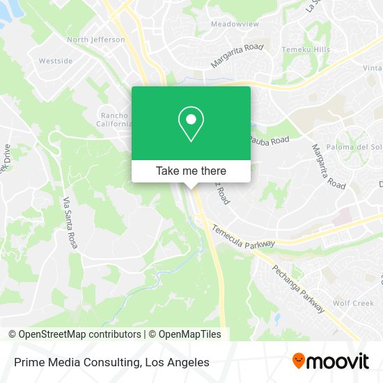 Prime Media Consulting map
