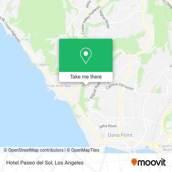 Mapa de Hotel Paseo del Sol