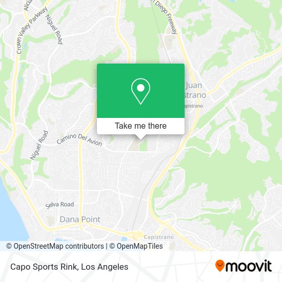 Capo Sports Rink map