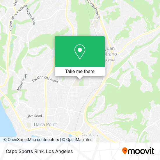 Capo Sports Rink map