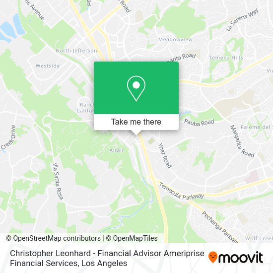 Christopher Leonhard - Financial Advisor Ameriprise Financial Services map