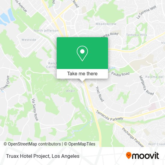 Truax Hotel Project map