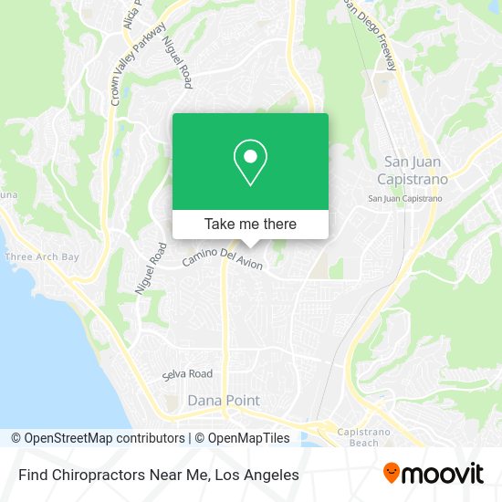 Find Chiropractors Near Me map