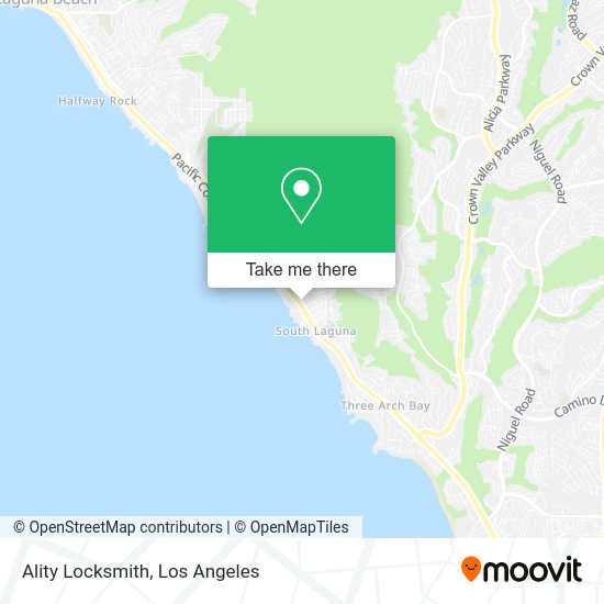 Mapa de Ality Locksmith