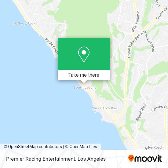 Premier Racing Entertainment map