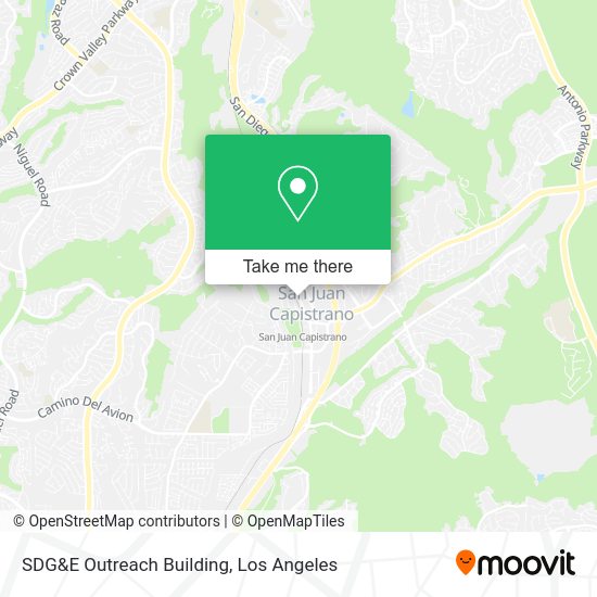 SDG&E Outreach Building map