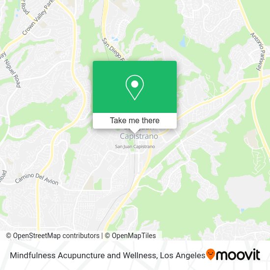 Mindfulness Acupuncture and Wellness map