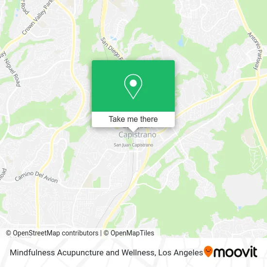 Mindfulness Acupuncture and Wellness map