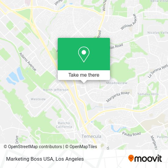 Marketing Boss USA map