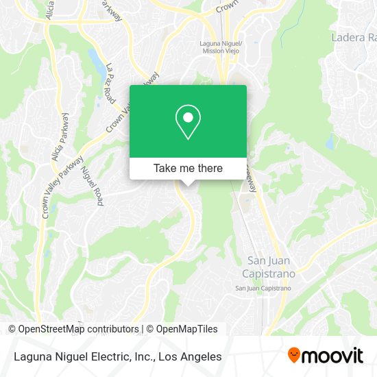 Laguna Niguel Electric, Inc. map