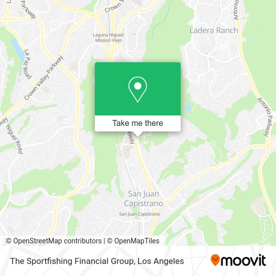 The Sportfishing Financial Group map
