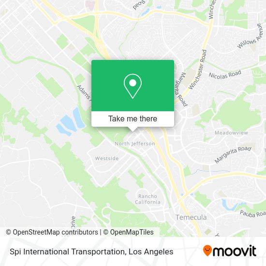 Spi International Transportation map