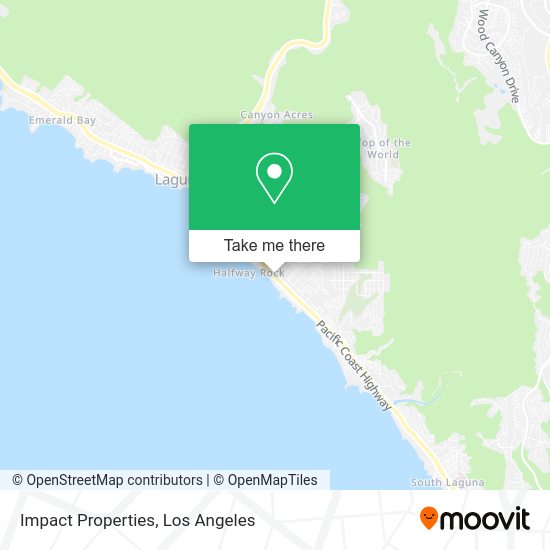 Impact Properties map