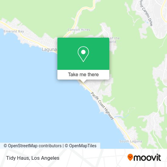 Mapa de Tidy Haus