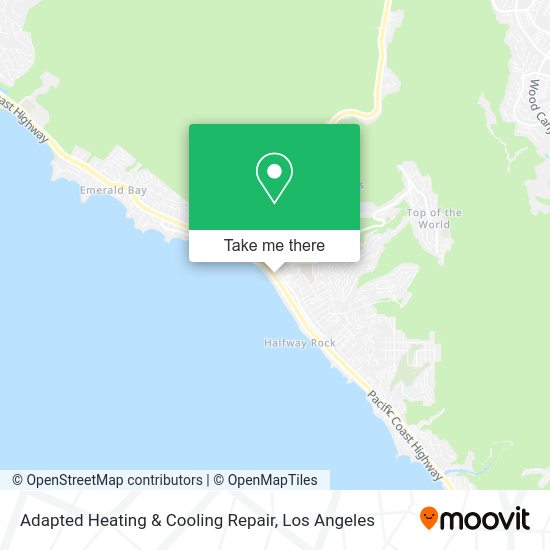Adapted Heating & Cooling Repair map