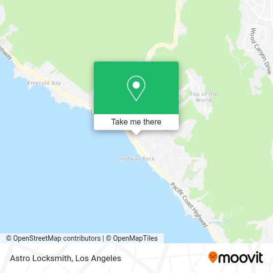 Astro Locksmith map