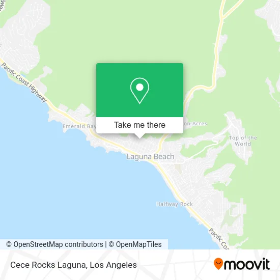 Cece Rocks Laguna map