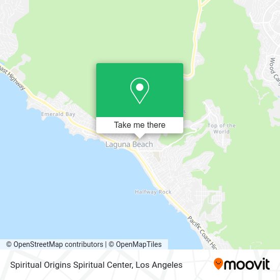 Spiritual Origins Spiritual Center map