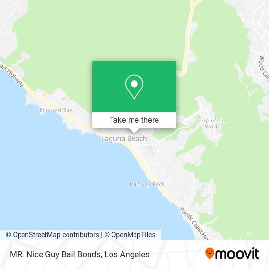 MR. Nice Guy Bail Bonds map