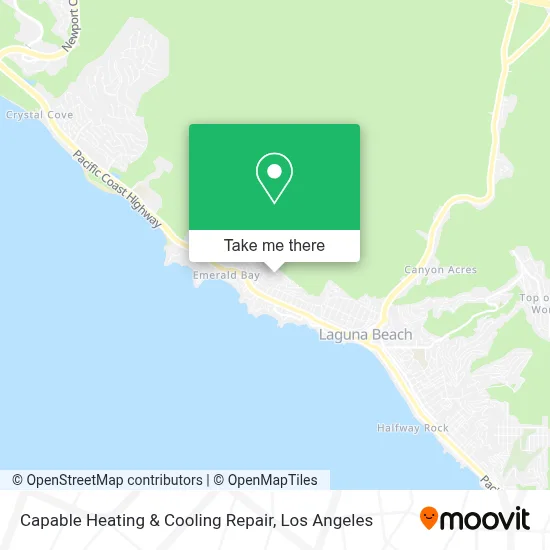 Capable Heating & Cooling Repair map