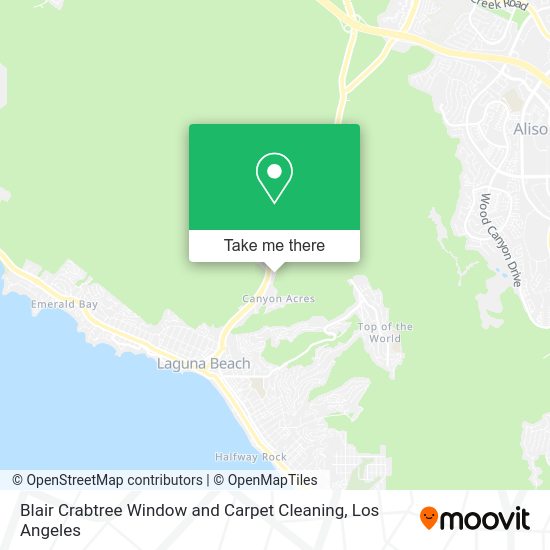 Mapa de Blair Crabtree Window and Carpet Cleaning